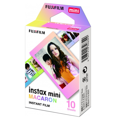 Fujifilm Instax Mini Macaron Instant Film Quantity 10, 86 x 54 mm