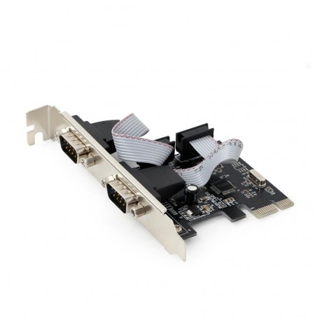 Gembird PCI Express card more  2x serial (low profile)