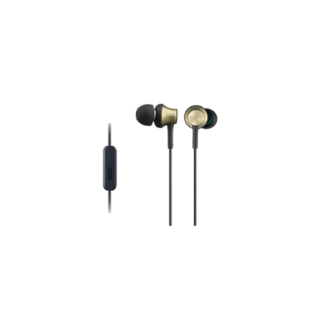 Sony MDREX650APT 3.5mm (1/8 inch), In-ear, Microphone, Gold