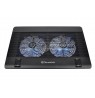Pad cooling under the laptop Thermaltake Massive 14 rev.2 CL-N001-PL14BU-A (17.x inch, 2 Fans, Yes)