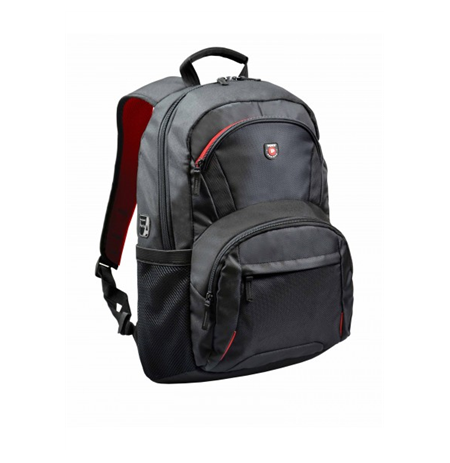 PORT DESIGNS Houston Fits up to size 17.3 ", Black, Shoulder strap, Backpack