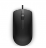 Dell Optical Mouse MS116 Cable, Black, USB 2.0, Black