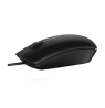 Dell Optical Mouse MS116 Cable, Black, USB 2.0, Black