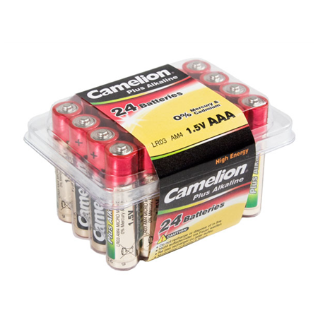 Camelion LR03-PB24  AAA/LR03, Plus Alkaline, 24 pc(s)