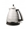Delonghi | Kettle | KBJ2001W | Standard | 2000 W | 1.7 L | Plastic | 360° rotational base | White