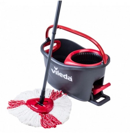 Mop Vileda Mop Easy Wring and Clean Turbo | zestaw mop + wiadro