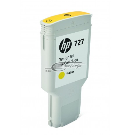 Rašalas HP geltonas HP 728, HP728F9J65A, 130 ml