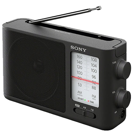 Sony Analog Radio ICF-506 Black, 5 W
