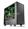Korpusas Thermaltake Versa H17 USB3.0 Window - Black
