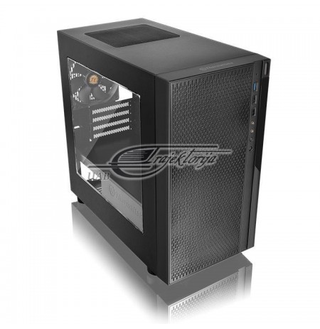 Korpusas Thermaltake Versa H18 USB3.0 Window - Black