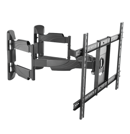 LOGILINK - TV wall corner mount, tilt -8°/+5°, swivel -90°/90°,max 45 kg