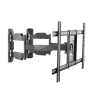 LOGILINK - TV wall corner mount, tilt -8°/+5°, swivel -90°/90°,max 45 kg