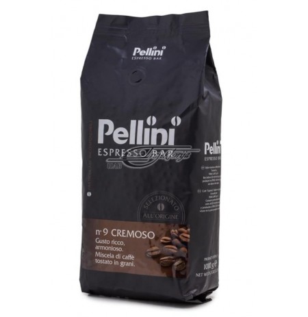 Coffee Grainy PELLINI 30% Robusta, 70% Arabica (8001685122416)