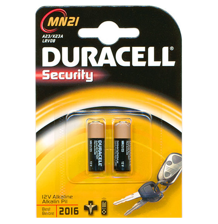 Duracell A23/MN21, Alkaline, 2 pc(s)