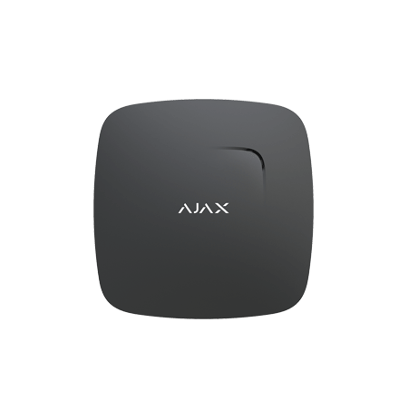 Ajax FireProtect dūmų detektorius (juodas)