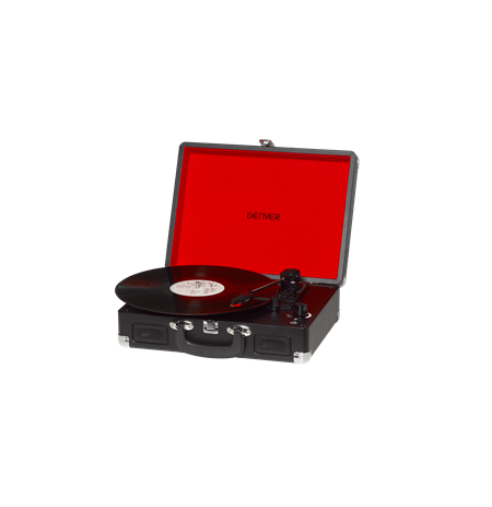 Denver USB turntable with PC recording software, black