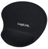 Mousepad with Gel Wrist Rest Support, | Logilink | ID0027 | Black