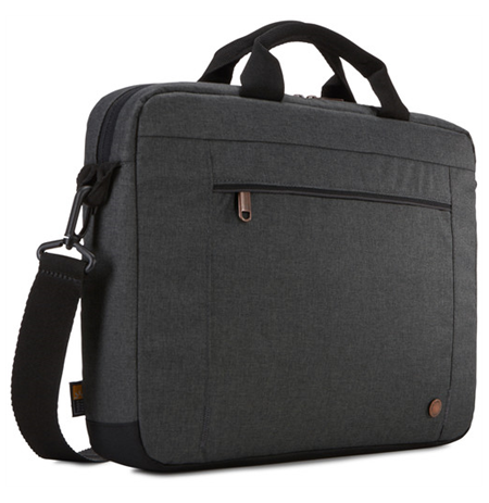 Case Logic Era Attaché Fits up to size 14 ", Black, Shoulder strap, Messenger - Briefcase