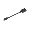 Lenovo 0.14 m, Black, USB-C to USB-A Adapter