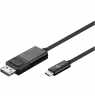 Goobay | USB-C- DisplayPort adapter cable (4k 60 Hz) | USB-C male | DisplayPort male | USB-C to DP | 1.2 m