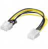 Goobay | Power cable/adapter for PC graphics card PCI-E/PCI Express 6-pin to 8-pin