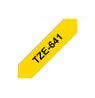 Brother | TZe-641 Laminated Tape | Black On Yellow | TZe | 8 m | 1.8 cm