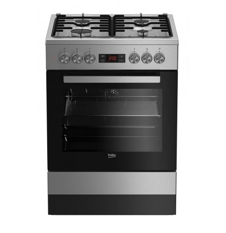 Gas electric-cooker Beko FSE62320DX | 60cm