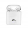 R-PHONES- Bluetooth headset TWS with powerbank. White