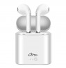 R-PHONES- Bluetooth headset TWS with powerbank. White