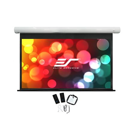 Elite Screens Saker Series SK110XHW-E12 Diagonal 110 ", 16:10, Viewable screen width (W) 244 cm, White