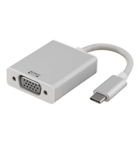 Adapteris DELTACO PRIME USB 3.1 "C-VGA" / USBC-1075