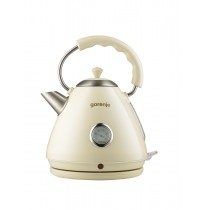 Gorenje | K17CLI | Standard | 2200 W | 1.7 L | Plastic/ metal | 360° rotational base | Cream