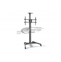 DIGITUS TV-Cart for screens up to 70inch with shelf for DVD and Camera up to 50 kg wheelbase VESA max. 600x400