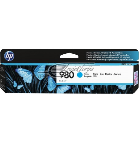 Ink HP D8J07A (original HP 980, HP980, 86.5 ml, Cyan)