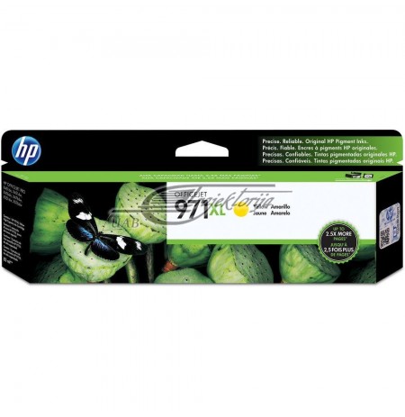 Ink HP CN628AE (original HP 971Xl, HP971XL, 83 ml, Yellow)