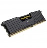 CORSAIR 16GB RAMKit 2x8GB DDR4 3000MHz 2x288Dimm Unbuffered 16-20-20-38 Vengeance LPX Black Heat Spreader 1,35V XMP2.0