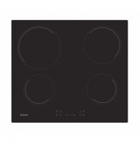 Candy Hob CH64CCB Vitroceramic, Number of burners/cooking zones 4, Touch, Black