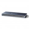 TP-Link TL-SG116 Switch 16-Port Gigabit Desktop Switch, 16 Gigabit RJ45 Ports, D