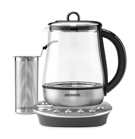 Gastroback Kettle Design Tea Aroma Plus With electronic control
