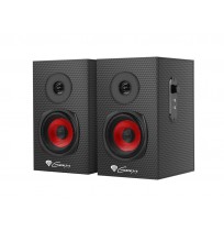GENESIS Helium 200 Black, Red Wired 10 W