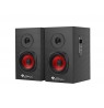 GENESIS Helium 200 Black, Red Wired 10 W