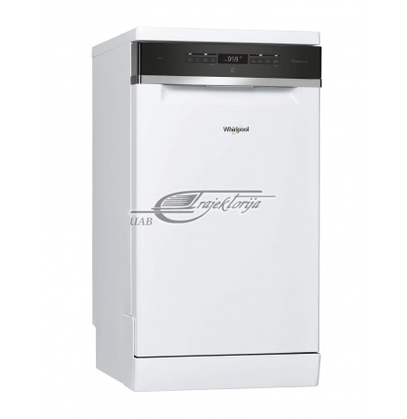 Dishwasher freestanding  Whirlpool  WSFO 3O23 PF (45 cm, External, white color)