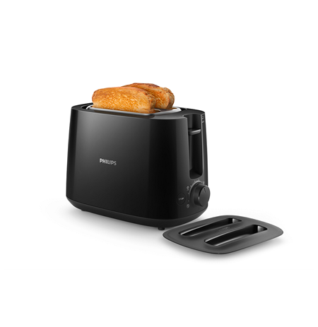 Philips Daily collection toaster HD2582/90 Black