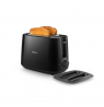 Philips | Daily collection toaster | HD2582/90 | Power 830 W | Number of slots 2 | Housing material Plastic | Black