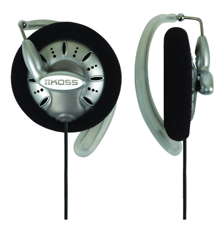Koss Headphones KSC75 In-ear/Ear-hook, 3.5 mm, Silver,