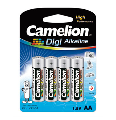 Camelion LR6-BP4DG AA/LR6, Digi Alkaline, 4 pc(s)