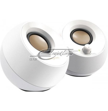 Speakers Creative Pebble 2.0 51MF1680AA001 (2.0, white color)