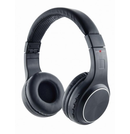 Bluetooth ausinės ''Warsaw'' Gembird, su mikrofonu, juodos