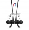 Headphones SAVIO WE-02 (Inner-ear canal, Bluetooth, wireless, with a built-in microphone, YES, black color)