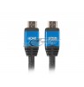 Cable Lanberg Premium CA-HDMI-20CU-0010-BL (HDMI M - HDMI M, 1 m, black color)